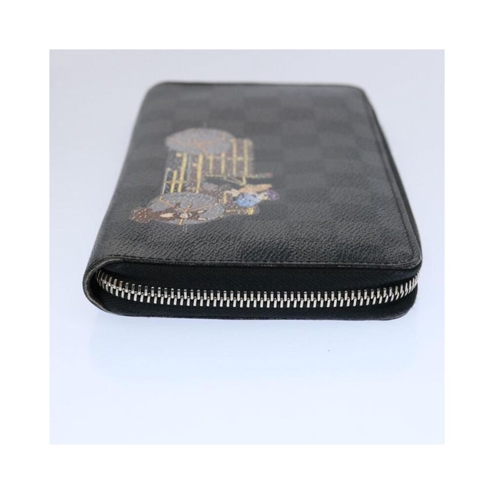 Pre Loved LOUIS VUITTON Damier Graphite Illustre Zippy Organizer Wallet N63002 - Picture 4 of 10